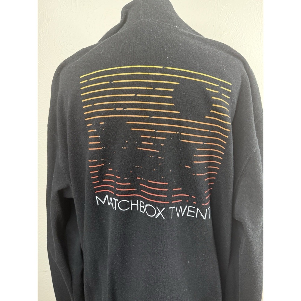 MatchBoxTwenty 90's TOUR MERCH Zip-up Hoodie Alt Rock Hoodie Black Band Rob L